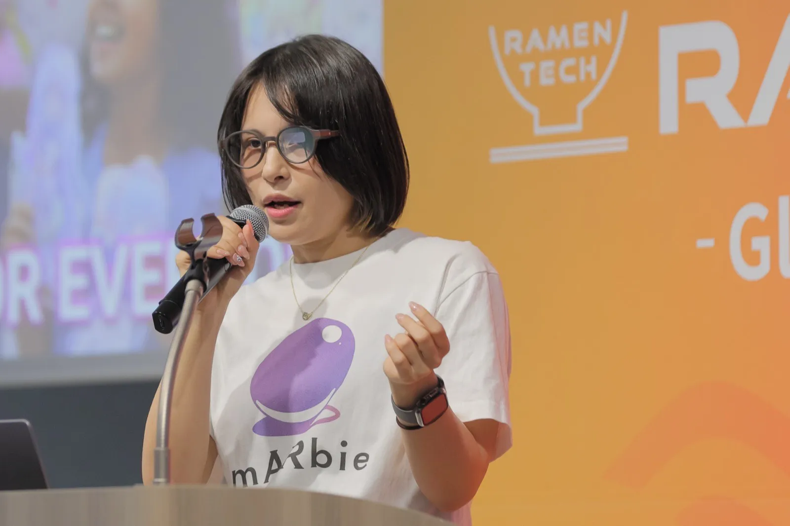 RAMEN TECH GLOBAL SUMMIT カンファレンスの様子